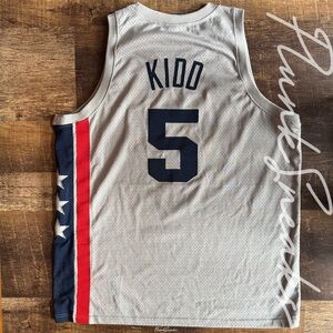 Nike Swingman New Jersey Nets Throwback Jersey • Jason Kidd • Gray • 2002